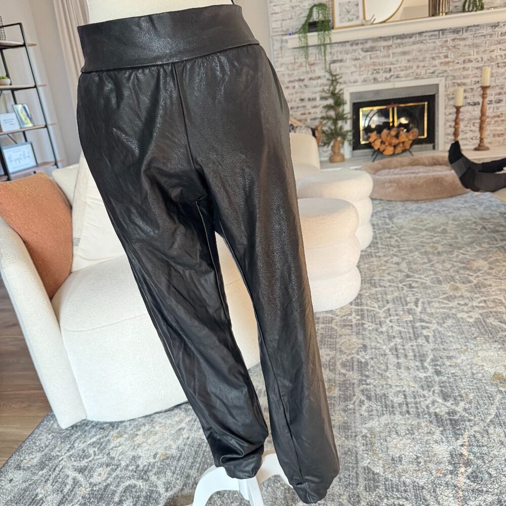 *NWOT* Commando Leather Joggers - Picture 2 of 4